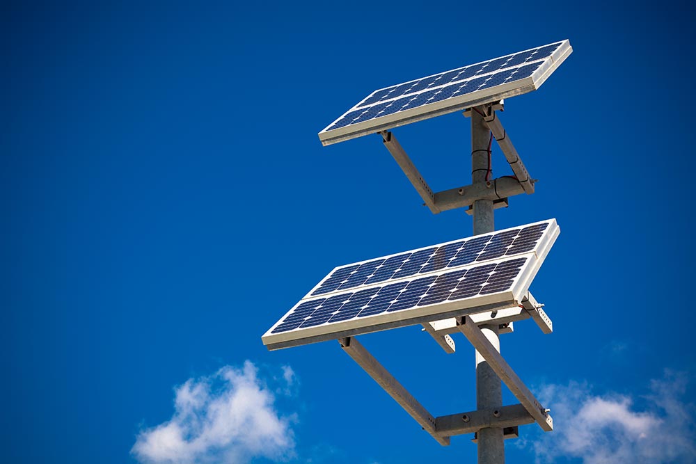 Commercial Solar Setup